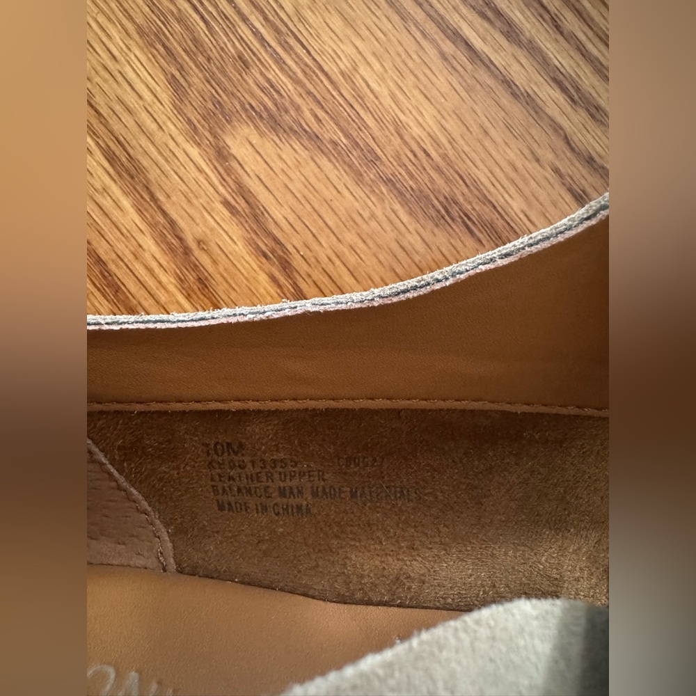 Women's Beige Kirk-Ease Mary Jane Style Suede Flats - Picture 4 of 5